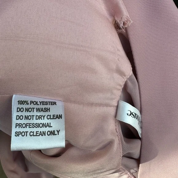 JJ’s House dusty rose pink formal front slit Maxi Dress 8 - Picture 7 of 10